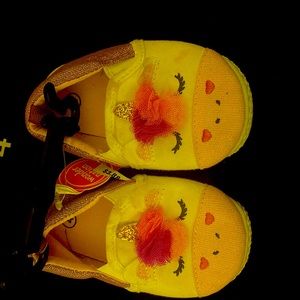 Baby girl scan as sneakers